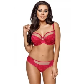 Dámská podprsenka 1720 Fiery tango Červená - AVA