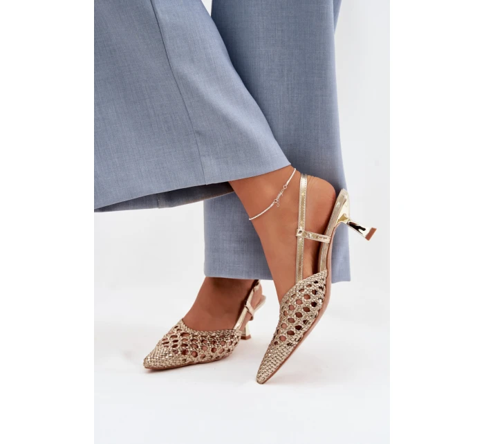 Sandály na podpatku  model 225224 Step in style