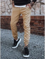 Pánské tepláky jogger béžové Dstreet UX3301 Pánské tepláky jogger béžové Dstreet UX3301