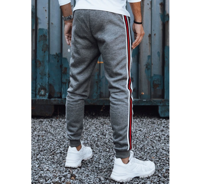 Pánské antracitové tepláky Dstreet model 21979942 - FashionStreet Pánské antracitové tepláky Dstreet model 21979942 - FashionStreet