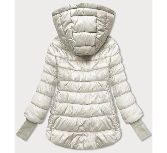 KRÓTKA KURTKA DAMSKA Z  ECRU model 21244684 - MINORITY