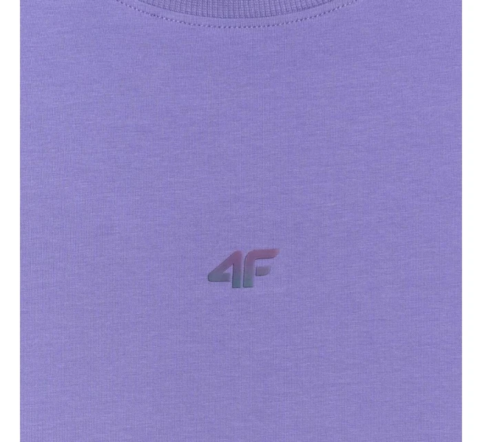 Dámské tričko 4F F2971 fialové 4FWAW25TTSHF2971 51S Dámské tričko 4F F2971 fialové 4FWAW25TTSHF2971 51S