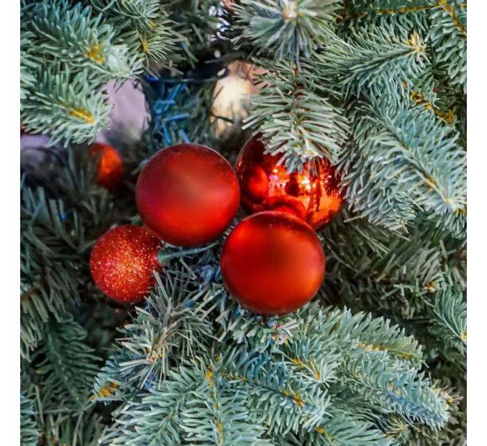 DEKORATIVNÍ PLASTOVÁ CETKA 6KS 80MM ČERVENÁ DEKORATIVNÍ PLASTOVÁ CETKA 6KS 80MM ČERVENÁ