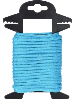 TURISTICKÁ ŠŇŮRA 7,6 M PRŮMĚR 3,2 MM MODRÁ