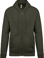 Kariban K 479 Mikina s kapucí 20.K479 dark khaki