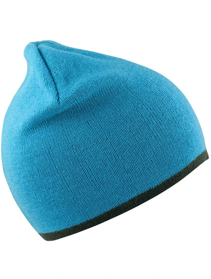 Result Headwear RC 046X Oboustranná pletená čepice 28.046X aqua/grey Result Headwear RC 046X Oboustranná pletená čepice 28.046X aqua/grey