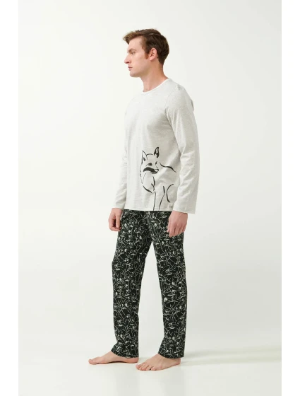 Pánské pyžamo s potiskem model 20517414 - Vamp
