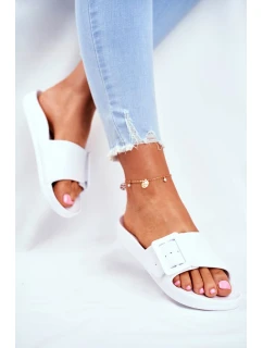 Dámské Nazouváky Big Star Bílé FF274A391