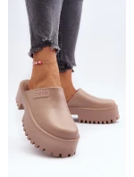 Dámské žabky na masivní podrážce Big Star model 21649446 Bílé - Big Star Shoes Dámské žabky na masivní podrážce Big Star model 21649446 Bílé - Big Star Shoes