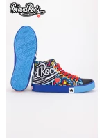 Tenisky Pol'and'Rock Festival X Big Star SS174500 Modré Tenisky Pol'and'Rock Festival X Big Star SS174500 Modré