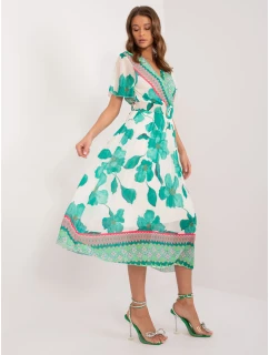 Sukienka DHJ SK  zielony model 20095080 - FPrice