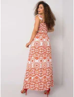 Sukienka DHJ SK model 21294252 pomarańczowy - FPrice