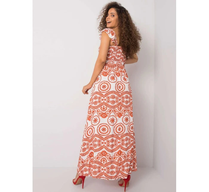 Sukienka DHJ SK model 21294252 pomarańczowy - FPrice