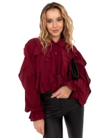 Koszula MI KS model 21757388 bordowy - FPrice