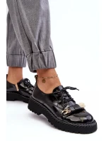 Dámské patentované boty D&A Black Dámské patentované boty D&A Black