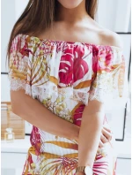 Španělské šaty LOSA white FashionStreet EY1525 Španělské šaty LOSA white FashionStreet EY1525