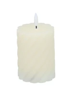 OZDOBNÁ SVÍČKA 75x100MM LED VOSK CREME OZDOBNÁ SVÍČKA 75x100MM LED VOSK CREME