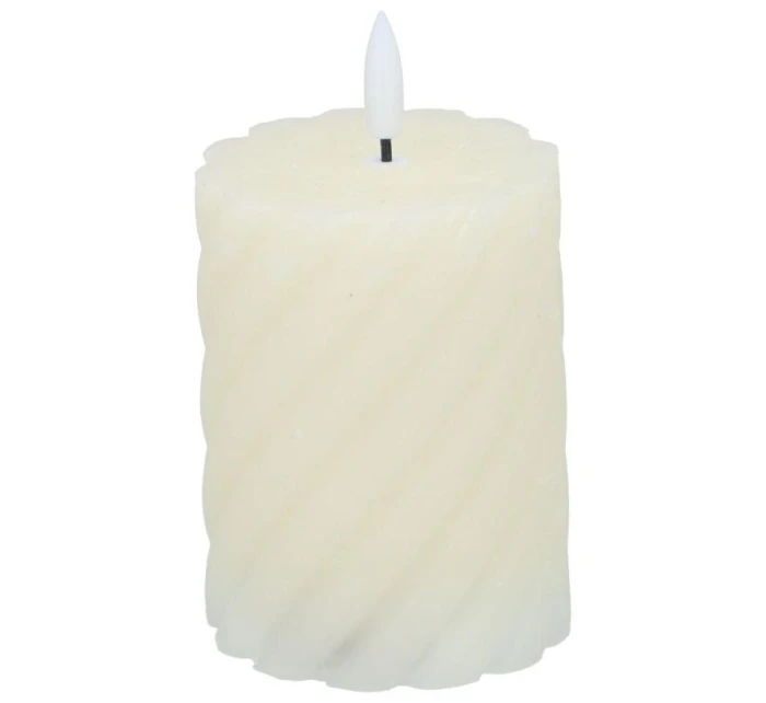 OZDOBNÁ SVÍČKA 75x100MM LED VOSK CREME OZDOBNÁ SVÍČKA 75x100MM LED VOSK CREME