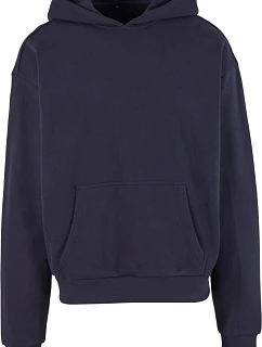 Build your Brand BY 162 Mikina s kapucí z těžké bavlny "Ultra Heavy" 56.0162 navy