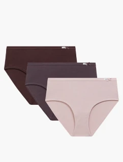 Atlantic 3CLP-004 3-pack barva:růžová/fialová/hnědá