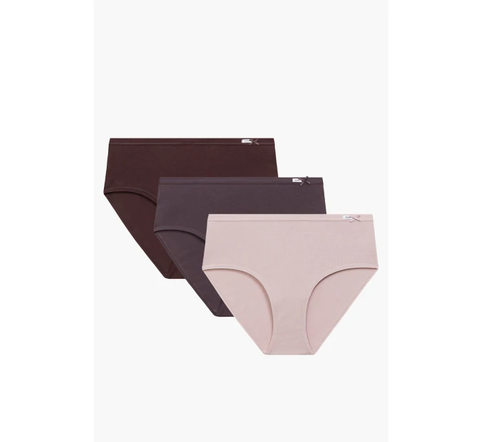 Atlantic 3CLP-004 3-pack barva:růžová/fialová/hnědá