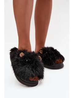 Dámské kožešinové čepice Černá model 21711094 - Boto