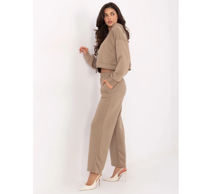 Komplet IT KMPL model 21462826 ciemny bezowy - FPrice Komplet IT KMPL model 21462826 ciemny bezowy - FPrice