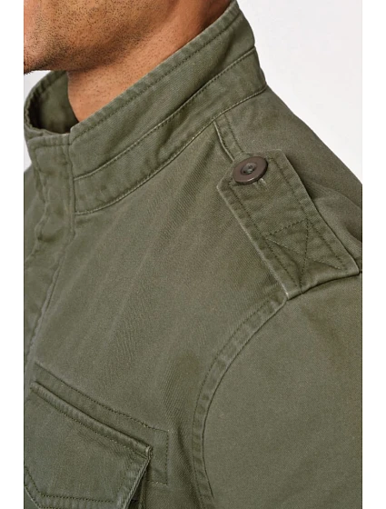 K Pánská bunda Safari 20. washed black model 22422950 - Kariban K Pánská bunda Safari 20. washed black model 22422950 - Kariban