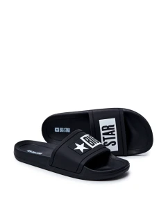 Pánské Klasické Nazouváky Big Star Černé DD174699