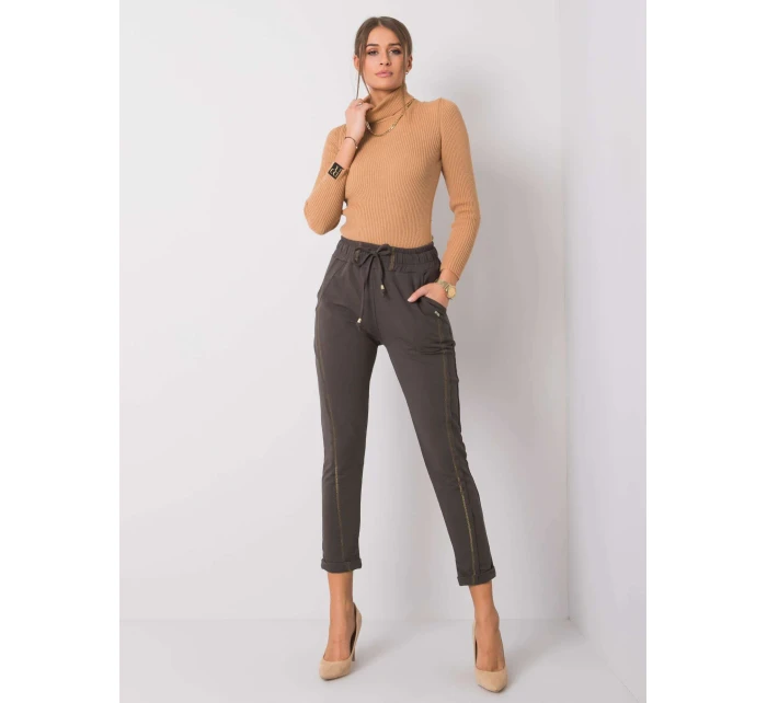 Tepláky RV DR 6039.13 tmavá khaki Tepláky RV DR 6039.13 tmavá khaki