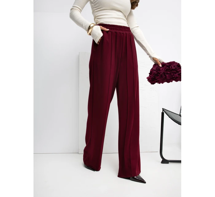 Spodnie dresowe RV DR model 21777673 bordowy - FPrice Spodnie dresowe RV DR model 21777673 bordowy - FPrice