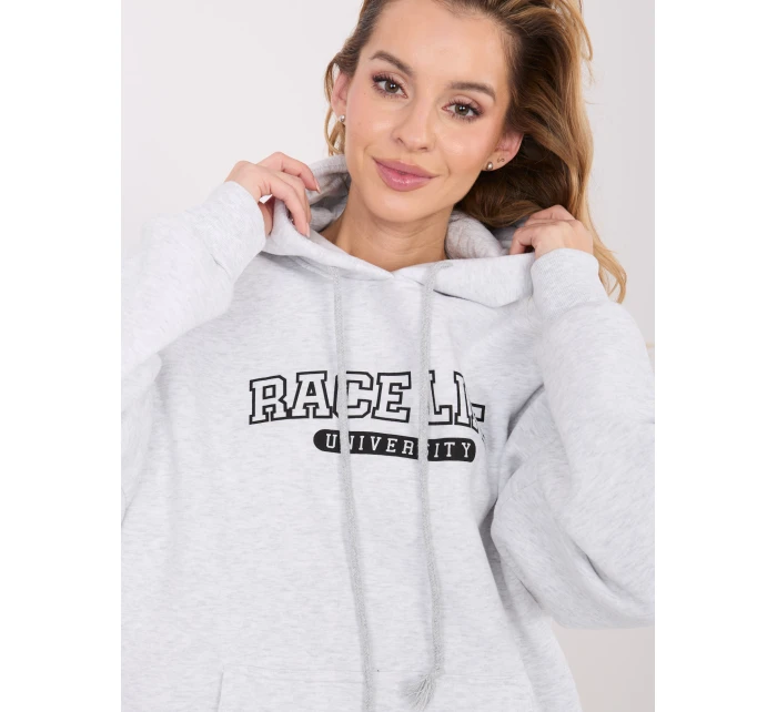 WT BL mikina A1066.53 světle šedá