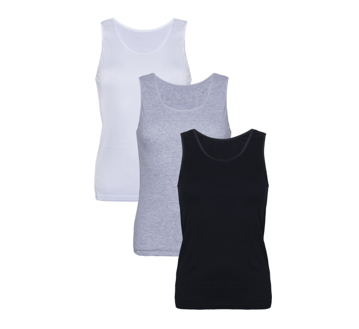 Dámská košilka Eldar 3Pack Camisole Clarissa Black/White/Grey