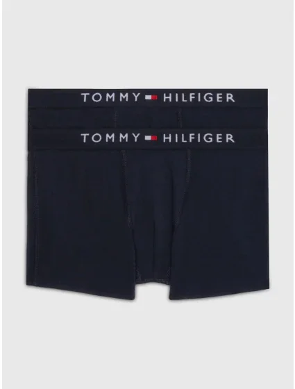 Chlapecké trenky TH ORIGINAL 2-PACK UB0UB00341 0SV tmavě modré - Tommy Hilfiger