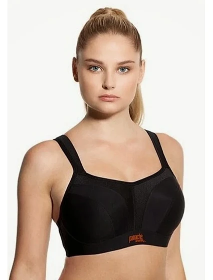 Sportovní podprsenka model 21115787 30 FF Černá - Panache Sportovní podprsenka model 21115787 30 FF Černá - Panache