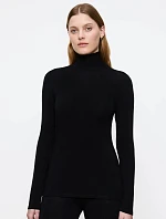 Dámský rolák Beauty Layers Top LSL Turtleneck 04 - BLACK - černý 0004 - TRIUMPH
