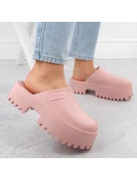 Dřeváky na pevné podrážce Big Star W NN274020 INT2083C