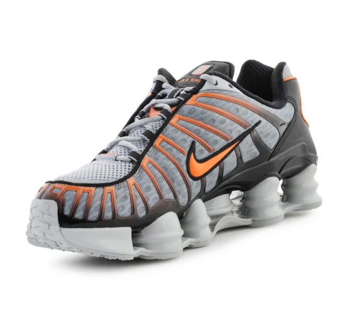 NIKE Nike Shox TL AV3595-011 LT Smoke Grey/Bright Mandarin
