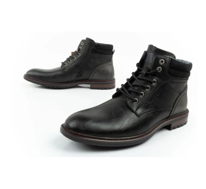 George buty męskie  modne czarne model 21360979 - Wrangler