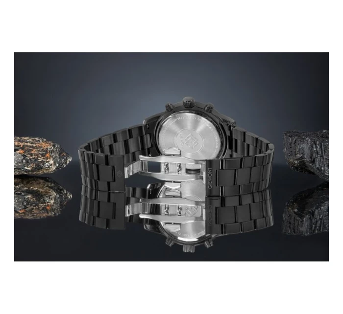 Pánské hodinky Chronograph Sapphire Black model 21807511 - Giewont