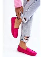 Dámské Semišové Mokasíny Fuchsie Morreno Dámské Semišové Mokasíny Fuchsie Morreno