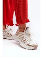 Dámské tenisky na masivní podrážce bílé model 21659040 - Boto