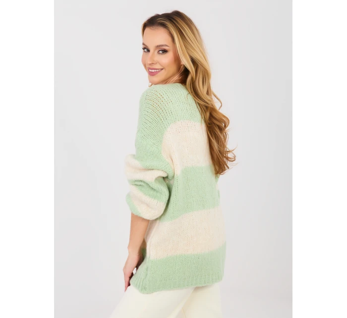 Jumper MI SW 0122.51 světle zelený