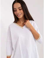Bluzka RV BZ model 21127155 biały - FPrice Bluzka RV BZ model 21127155 biały - FPrice