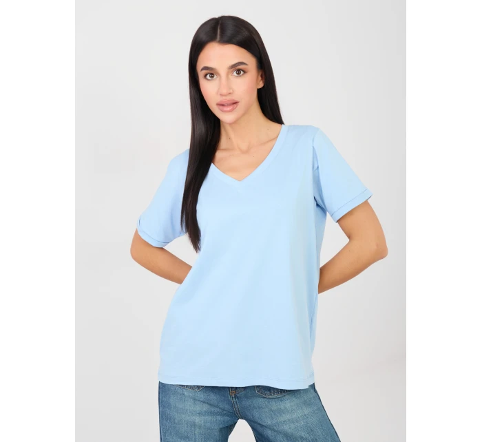 T shirt RV TS model 21888929 jasny niebieski - FPrice T shirt RV TS model 21888929 jasny niebieski - FPrice