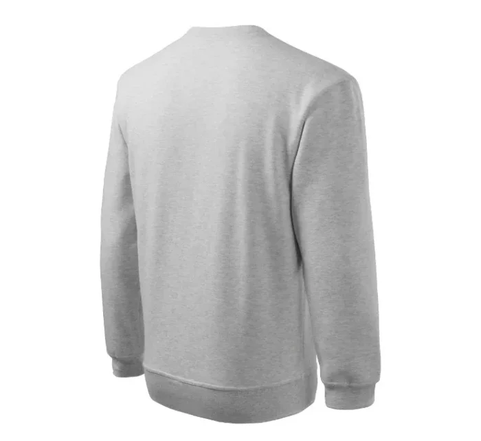 Essential mikina pánská/dětská světle šedý melír