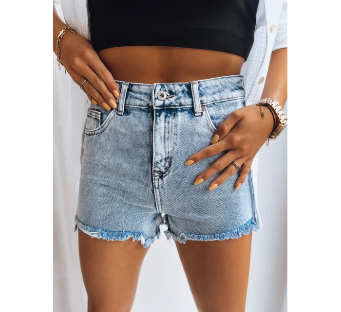 Dámské šortky PARADISE světle modré model 21969710 - Dstreet