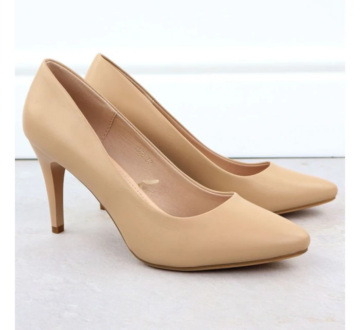 Lodičky Stiletto coffee Sergio Leone 1396