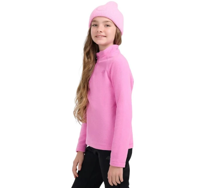 Dívčí fleecová mikina  fuchsiová JWAW25UFLE 55S model 21727060 - 4F