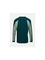 Pánské tričko PEAK PERFORMANCE M Trail Wool-Blend Longsleeve, zelená barva Pánské tričko PEAK PERFORMANCE M Trail Wool-Blend Longsleeve, zelená barva